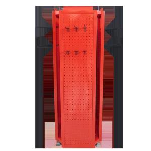 China Four Tiers Pegboard Display Rack With Holder Custom Logo wholesale