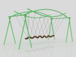Customization Inclusive Swing LLDPE Heavy Duty Childrens Hanging Chair