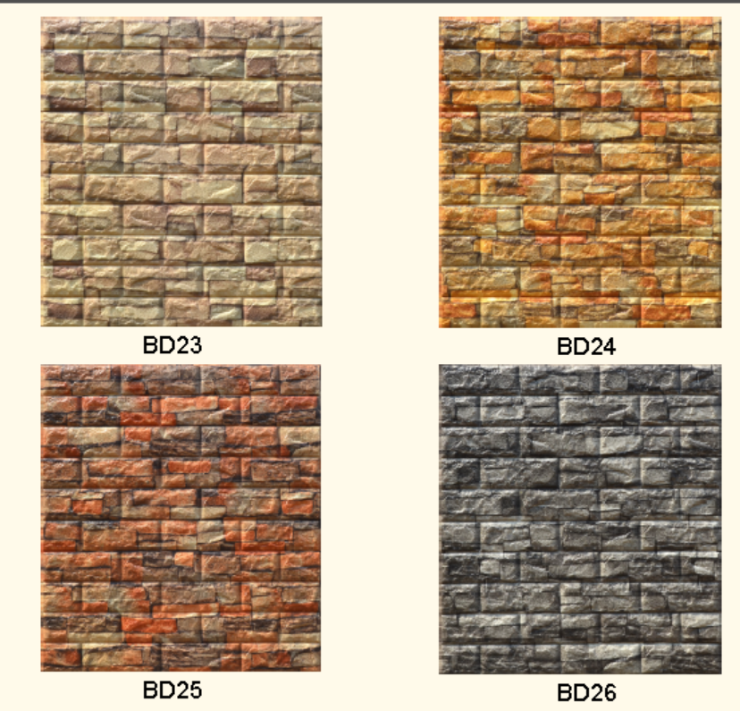 Moistureproof 3D PE Foam Wallpaper 70x77cm 3D PE Foam Wall Sticker