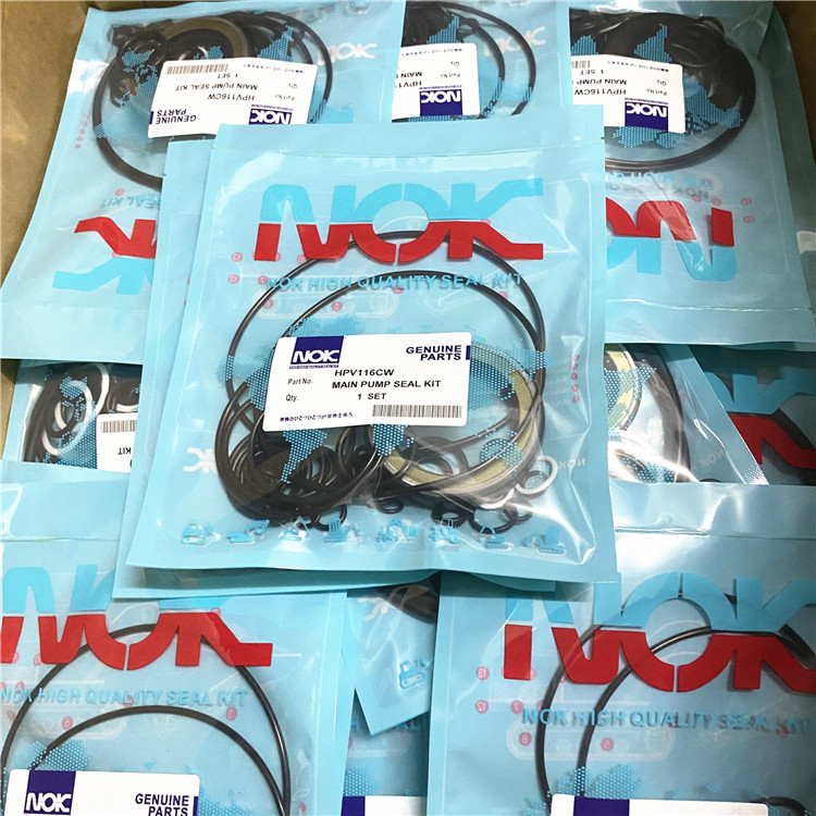 HPV116 Hydraulic Main Pump Seal Kit 90 Shore A EPDM Material