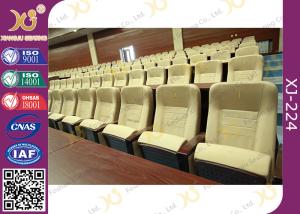 China Paint Plywood Flexible Armrest Commercial Theater Seating For Acoustic Room / Auditorium wholesale