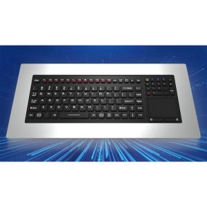 China Rugged Panelmount Usb Industrial Computer Keyboard With Touchpad wholesale