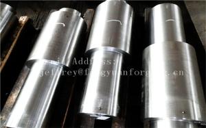 China Stainless Steel Hot Forged Step Shaft Step Axis Heat Treatment Machined wholesale