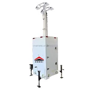 High Load-bearing Capacity Portable Led Light Towers For Temporary Event