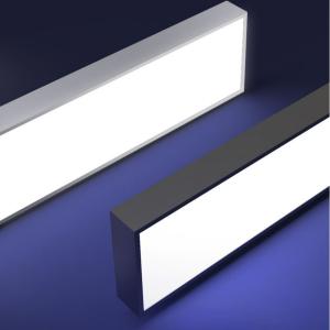 China Aluminum LED Linear Hanging Light IP20 IP65 AC86-256 3000K wholesale