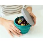 OEM ODM 1000ml Food Storage Portable Collapsible Silicone Bowl