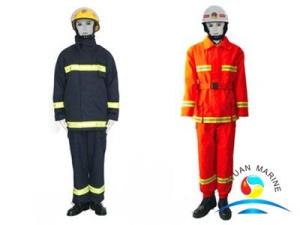 China Anti - Static Marine Fire Fighting Equipment Protection Fire Fighter Clothing wholesale