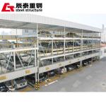Prefabricated Steel Structure Garage Building , Metal Frame Garage Customized