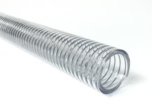 China Non Toxic PVC Steel Wire Hose / Pipe / Tubing Candy Smell Resistant Abrasion wholesale