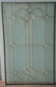 China low price decorative glass panel for windows /doors wholesale