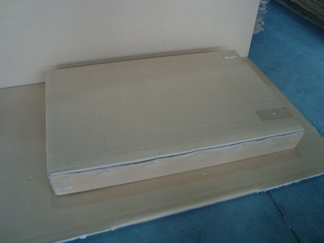 4 Layers Metal Table Top Display Stands With Back Open Door 4