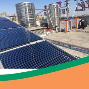 China ISO 1000Ltr Vacuum Tube Solar Collector Solar Hot Water Tube System wholesale