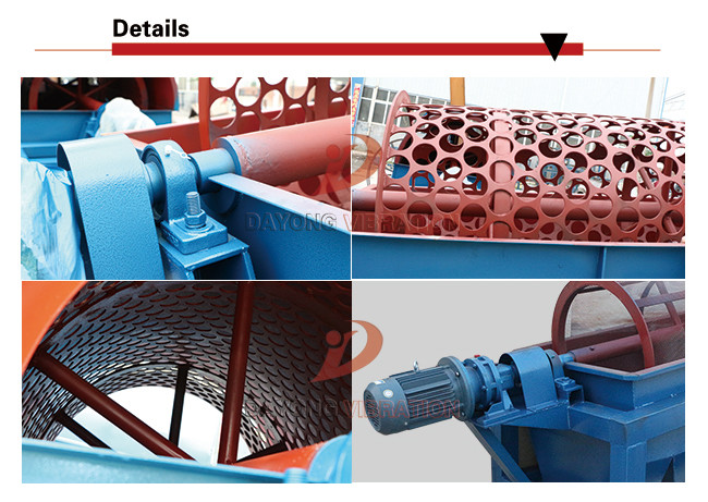 Trommel Sieving Screen Separator For Gold Washing Plants