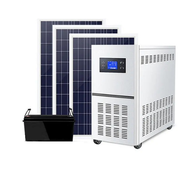 CE Off Grid Solar System 5000W Solar Panel Kit For Outdoor Camping
