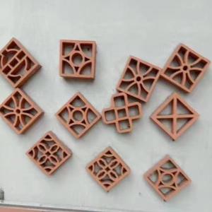 China Hollow Sintered Terracotta Red Brick In Partitions wholesale