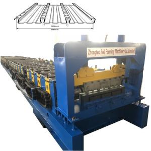 China Dovetail Rolling Forming Deck Floor Machine 38 Station wholesale