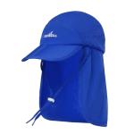 Outdoor Hiking Sun Protection Hats With Neck Flaps Pantone Color