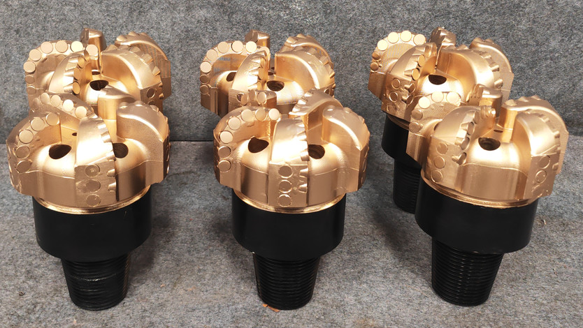 Diamond 98mm 3 Blade Pdc Arc Angle Drill Bit For Water Well Coal Mine Drilling