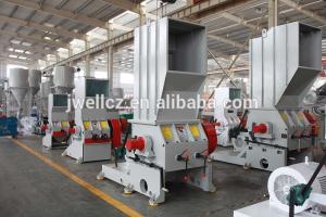 China PP PE PET ABS Plastic Bottle Crushing Machine Single Screw 380V Voltage wholesale
