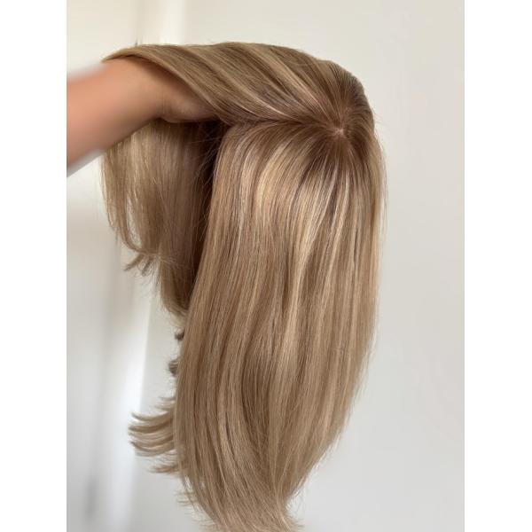 10in-16in Medical Cap Wigs Silicone Medical Wigs For Alopecia