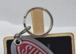 Silver Reflective TPU Keyring Chain Marketing Promotional Gifts