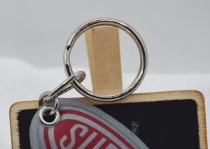 China Silver Reflective TPU Keyring Chain Marketing Promotional Gifts wholesale