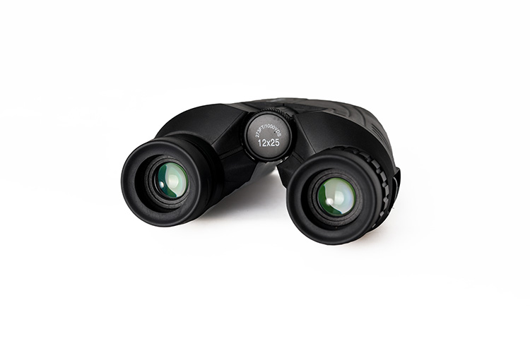Optical Lens 12x25 Compact Binoculars Telescope for Wide Vison Hunting and Bird Watching