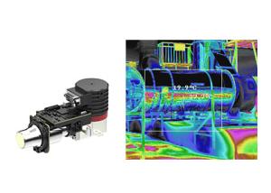 China 30um Pixel Size MWIR Cooled Optical Gas Imaging Module Anti Blooming wholesale