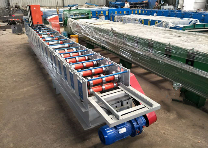 PLC Control Automatic Roll Former Machine With Hydraulic Bending Machine