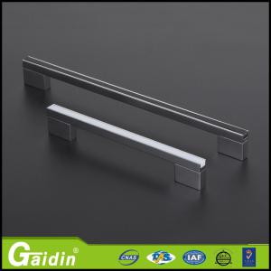China bedroom dresser interior foggy siver aluminum furniture handle wholesale