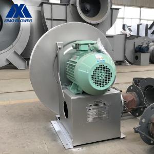 China Grey Blue Material Handling Blower Stainless Steel Centrifugal Fan wholesale