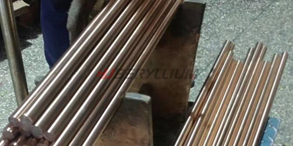 TD01 Tempered C17000 Beryllium Copper Bar ASTM B196 For Welding Electrodes