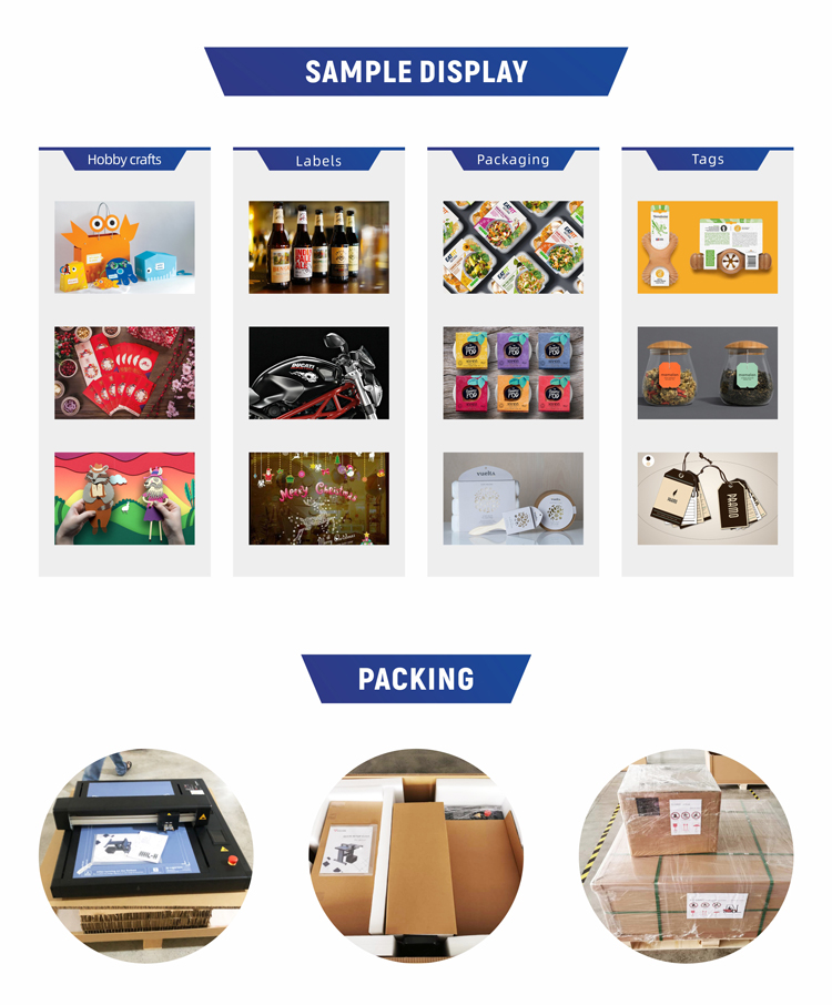 High Speed and Precision VICUT FC-500VC Electric Driven Flatbed Die Cutting Machine