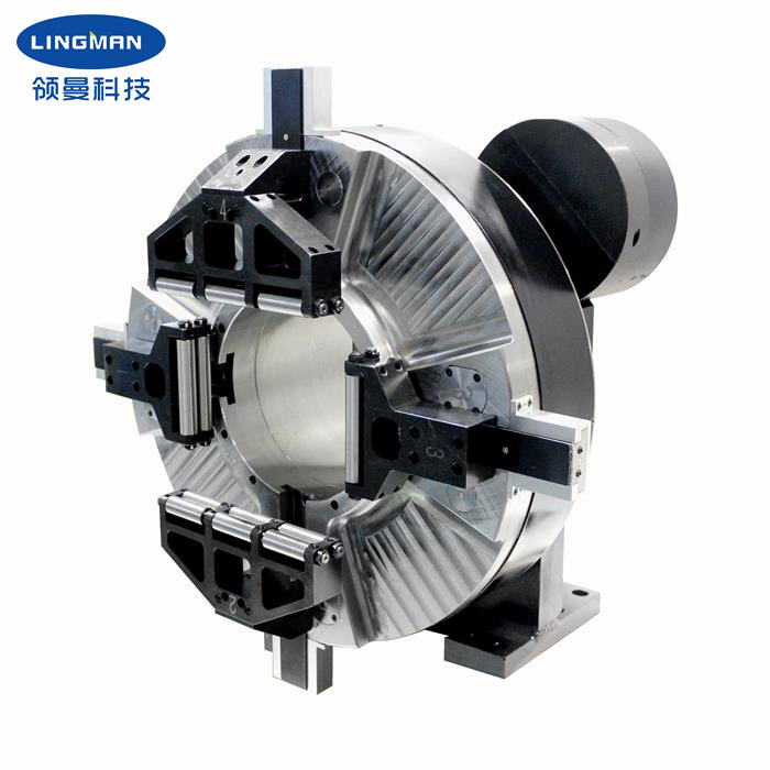 Single Bearing Full Stroke Main Chuck of Laser Dedicated Pipe Cutter