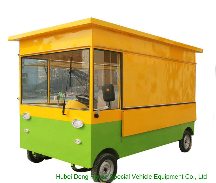 Small Commercial Mobile Kitchen Truck For Hot Dog Wagon Burrito Cooking And Selling