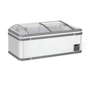 China Island Display Freezer With Auto Hot-Gas Defrost And Auto-Evaporation Water Tray wholesale