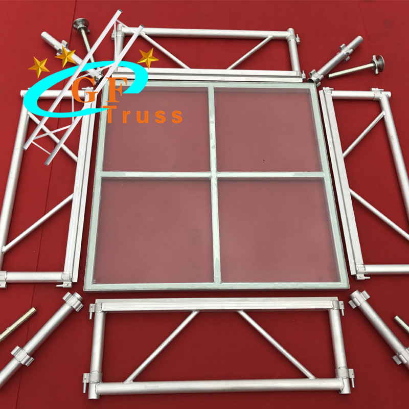 Acrylic Wedding Stage / Acrylic Platform Stage / Swimming Pool Glass Stage