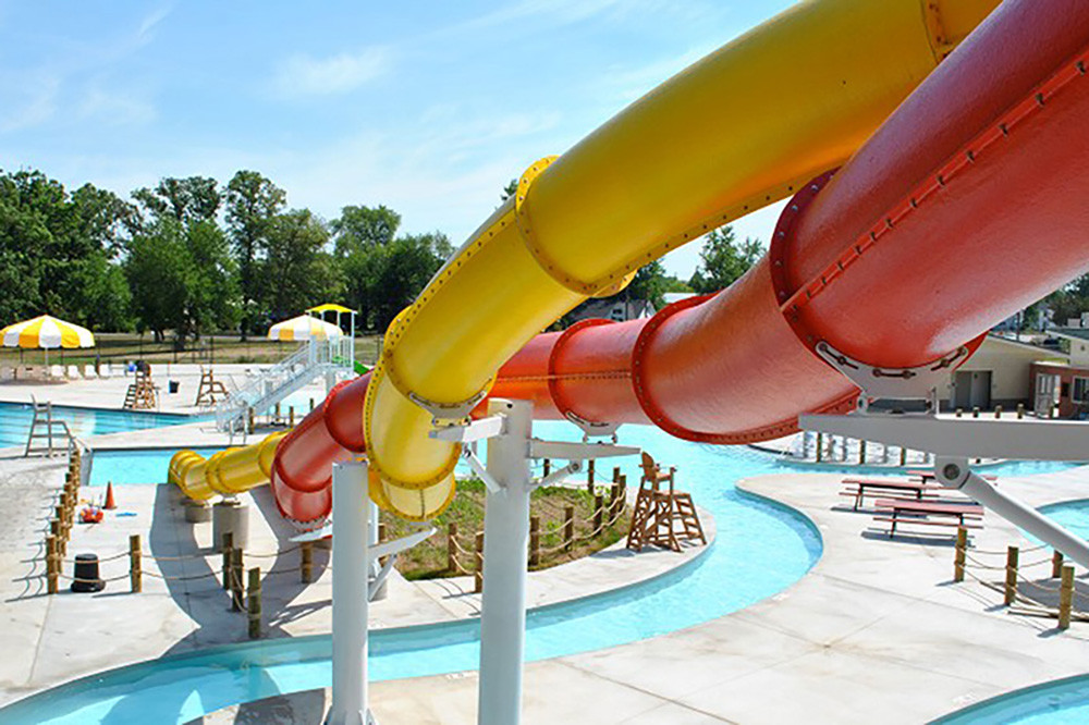 OEM Aqua Water Park Big Blue Tsunami Wave Pool Anti UV Steel Artificial Surf Machine for Sale