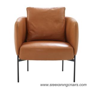 China Living Room Furniture Leisure Accent Armrest Reception One Seater Armchair wholesale