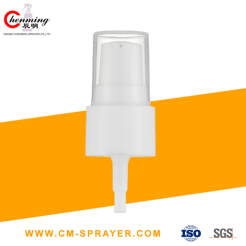 White Plastic Treatment Pump Closure Tube 20/410 22/400 20/400 Treatment Pump Black
