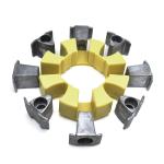 Excavator Hydraulic Pump Assy Coupling Seal 50H Rubber Rotary Coupling Hydraulic