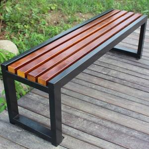 China antirust 3 Seat 1500mm Cast Iron And Wood Garden Bench wholesale