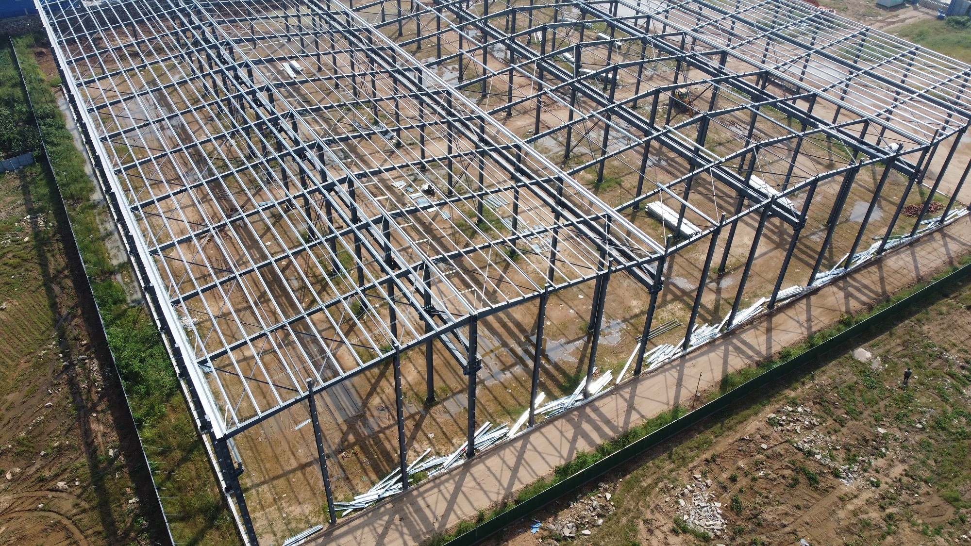 Prefabricated Steel Structure Building Supply Solution For Industry