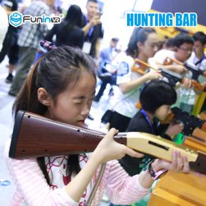 China Hunting Bar VR Equipment VR 2D / 3D Exciting Gun Shooting Game Machine For Arcade Game Center wholesale