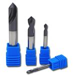 Alloy Coating Tungsten Steel Tool Aluminum Cnc Machining / Chamfer Milling