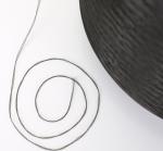 150D/48F , 300D/96F NIM DTY Polyester Yarn Black Color
