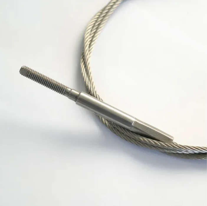 Premium Galvanized Wire Rope Sling with Open Wedge Socket | Easy Inspection & Re