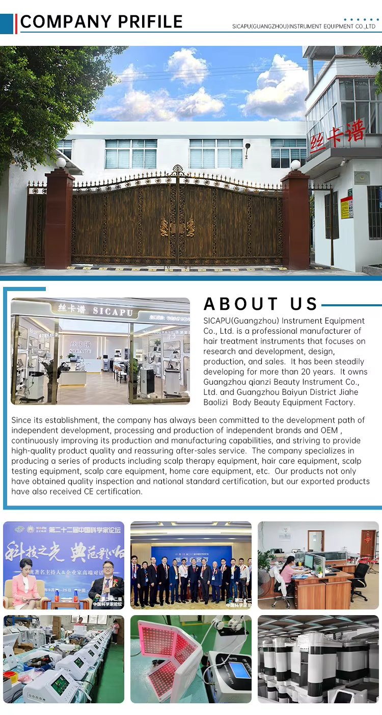 650nm Diode Laser Hair Growth Equipment 30 Minutes Treatment Time With 120pcs Laser Lamp