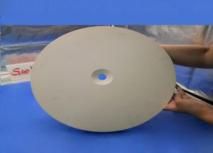 China Customized 97% Alumina Large Ceramic Disk / Al2o3 Bunner Plates wholesale