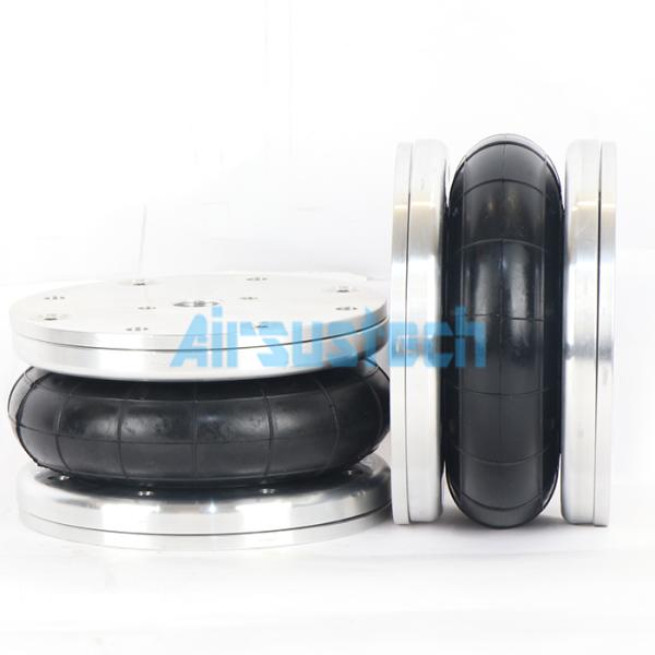 Contitech FS 76-7 DI Air Suspension Spring Single Convoluted Bellows Aluminium Plate